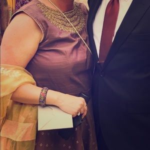 Indian Anarkali dress with Dupatta